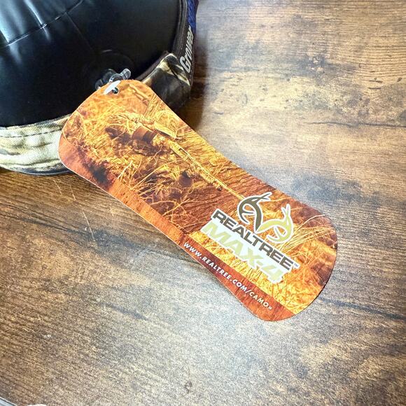 DRI Duck Realtree Max-5 Camo Visor Cap Strapback NWT - Picture 5 of 8